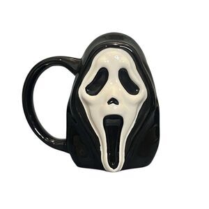 Scream Ghost Face Mask Ceramic Mug Halloween Horror Grunge Party